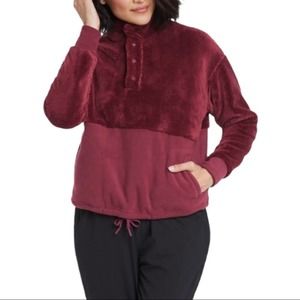 All In Motion Snap Front Sherpa Pullover Fleece